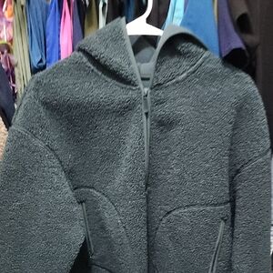 Uniqlo Kids Hooded Jacket - Charcoal